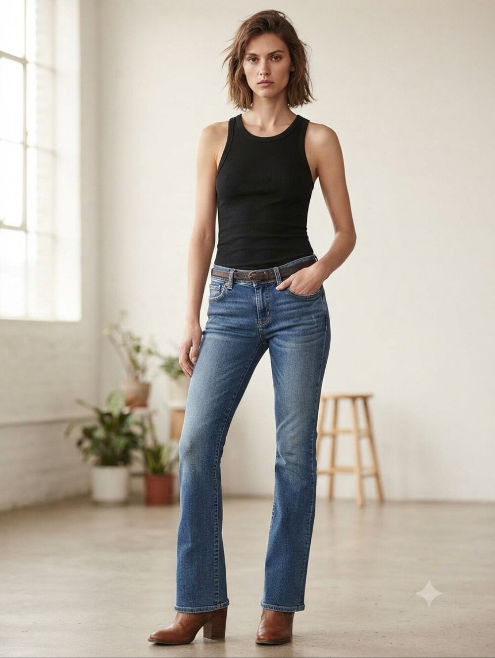 Lucky Brand Sweet 'n Low Bootcut Jeans Size 10 Medium Wash Stretch 5-Pocket
